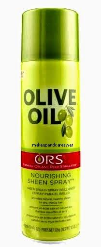 Nourishing Sheen Spray de ORS, la cura perfecta para el cabello deshidratado.