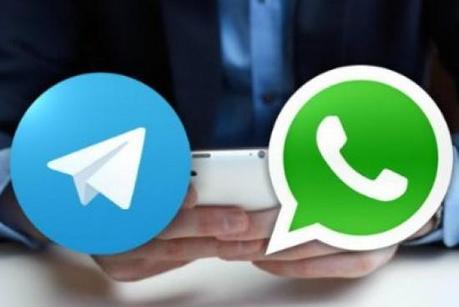Telegram 1 WhatsApp 0