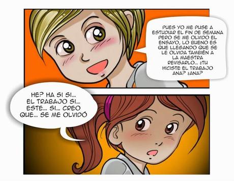 COMIC WEB ABUSO INFANTIL: ANA EL SECRETO