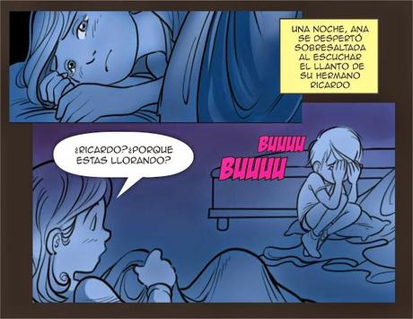 COMIC WEB ABUSO INFANTIL: ANA EL SECRETO