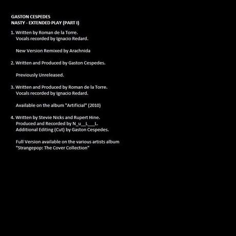 GASTON CESPEDES - NASTY - EXTENDED PLAY (PART I) GASTON CESPEDES - NASTY - EXTENDED PLAY (PART I)
