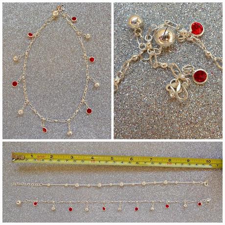 Segundo pedido a Bijoutería: tobilleras de plata (preciosas y sin picores) Segundo pedido a Bijoutería: tobilleras de plata (preciosas y sin picores)