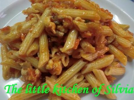 Macarrones con atun fresco Macarrones con atun fresco