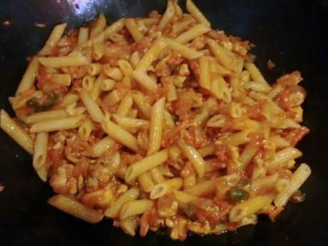 Macarrones con atun fresco Macarrones con atun fresco