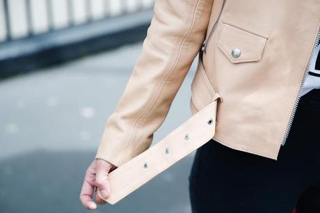 HERE AND NOW London-Street_Style-Sandro_Paris-Biker-Ripped_Jeans-27