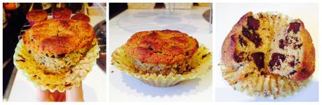 Muffins de plátano y chocolate sin gluten pasos_6