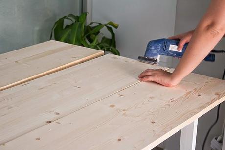DIY: Mesa de comedor de tableros de madera. 25 aniversario Leroy Merlín