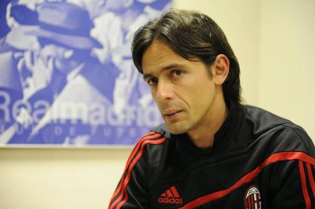 Pippo Inzaghi, nuevo entrenador del Milán