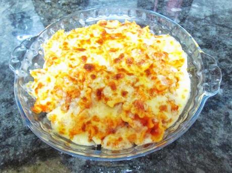 MAFALDA CON CHORIZO GRATINADAS MAFALDA CON CHORIZO GRATINADAS