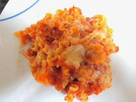 MAFALDA CON CHORIZO GRATINADAS MAFALDA CON CHORIZO GRATINADAS