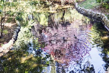 street style barbara crespo on the bridge el retiro madrid white studded dress zara chanel denim jacket fashion blogger outfit blog de moda street style barbara crespo on the bridge el retiro madrid white studded dress zara chanel denim jacket fashion blogger outfit blog de moda