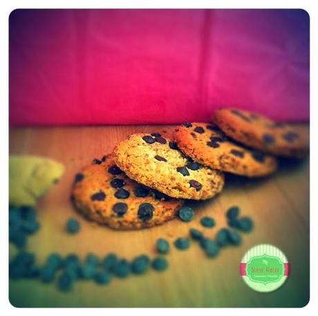 Cookies de Cacahuete y Chocolate ( Penut Butter and Chocolate Cookies)