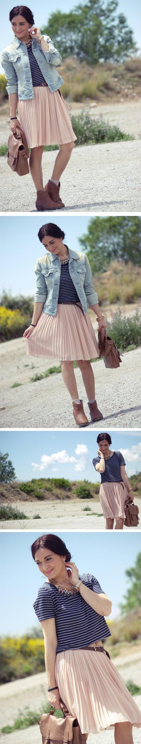 Falda plisada Falda plisada