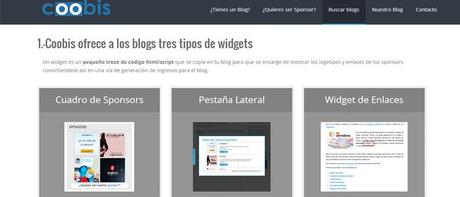 Conseguir dinero con tus contenidos o cómo conocí Coobis 3 widgets diferentes para poner publi