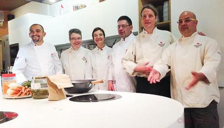 Setmana Bio: Showcooking con SlowFood Km 0 Cocineros slow food deu mans