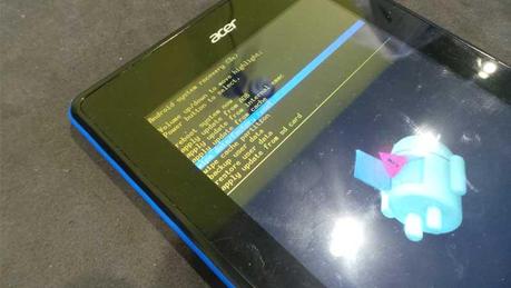 ¿Cómo formatear mi tablet Acer Iconia B1? Aquí damos los pasos a seguir.