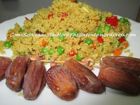 Cous-Cous improvisado (Cúscus) cuscus