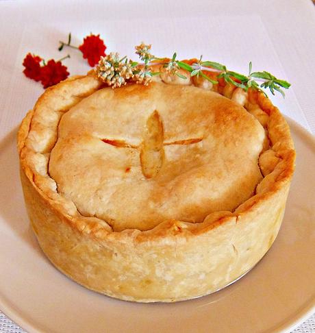 Chicken and Leek Pie (Pastel de pollo) inglés DSCF1948