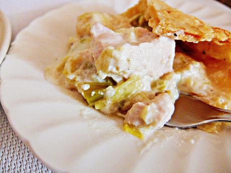 Chicken and Leek Pie (Pastel de pollo) inglés DSCF1990