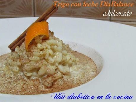 Trigo con leche DiaBalance edulcorado