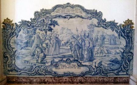 La geométrica construcción de Alcobaça Alcobaça Panel