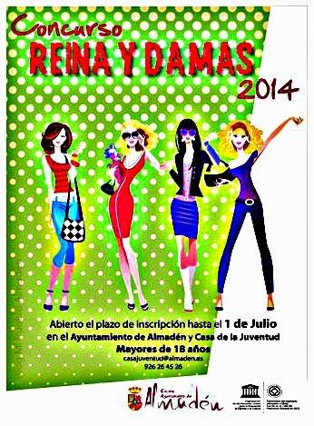 Concurso de Reina y Damas de Almadén 2014