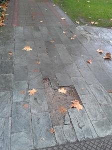 Baldosas rotas Baldosas rotas