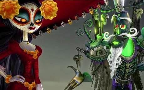 'El Libro de la Vida', la producción animada de Guillermo del Toro, suena igual de bien en su tráiler español