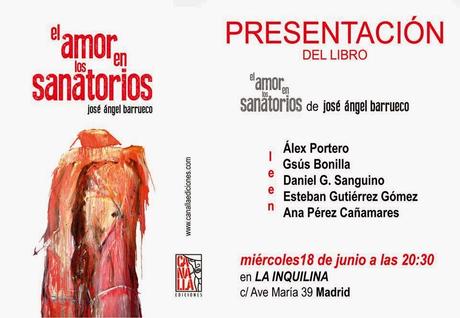 José Ángel Barrueco: El amor en los sanatorios (1): José Ángel Barrueco: El amor en los sanatorios (1):