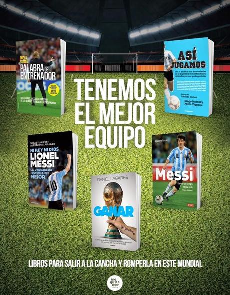 Entrada express: ¡Libros para este mundial! Entrada express: ¡Libros para este mundial!