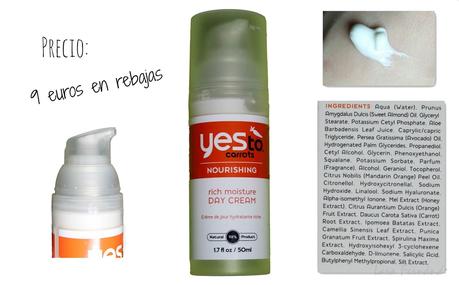 Yes To Carrots - Rich Moisture Day Cream