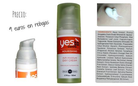 Yes To Carrots - Rich Moisture Day Cream Yes To Carrots - Rich Moisture Day Cream
