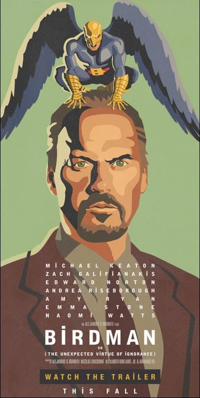 Michael Keaton toca el cielo en el primer tráiler de 'Birdman'