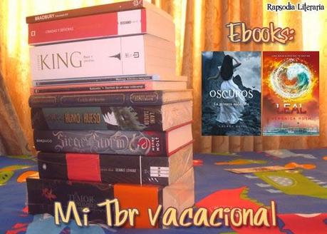 Mi Tbr vacacional: a leer y bajar pendientes Mi Tbr vacacional: a leer y bajar pendientes