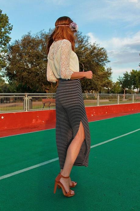 FALDA LARGA LAPIZ FALDA LARGA LAPIZ