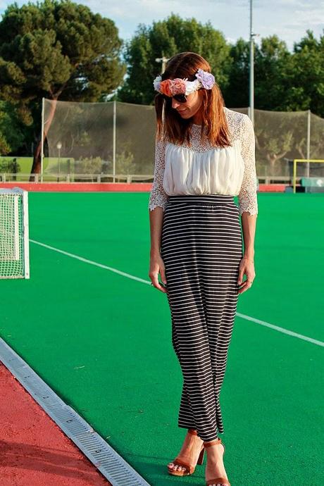 FALDA LARGA LAPIZ FALDA LARGA LAPIZ