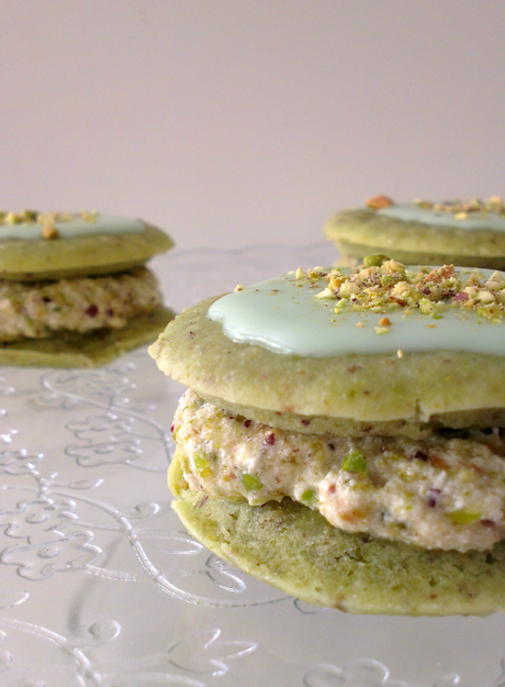 ♥ Whoopie pies de pistacho