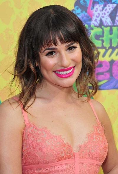 lea-michele-pink-lips-kids-choice-awards-2014