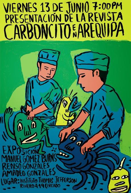 Presentación de la revista Carboncito#17 en Arequipa