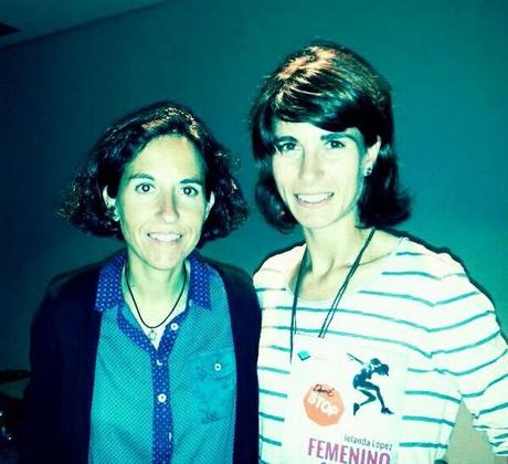 ¿Cómo fue la charla que dio el equipo de eldeporteenfemenino.com? Iolanda López y Mary González