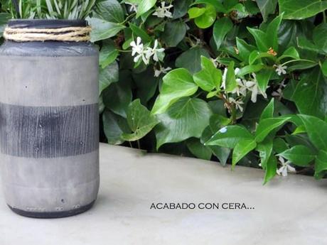 Un DIY ( de tarros de aceitunas) tarrosDIY6