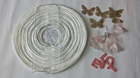 Lampara de papel personalizada. Lampara de papel personalizada.