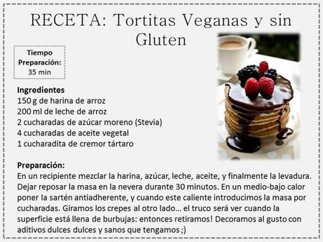 Pancakes Veganos y libres de Gluten! tortitas veganas