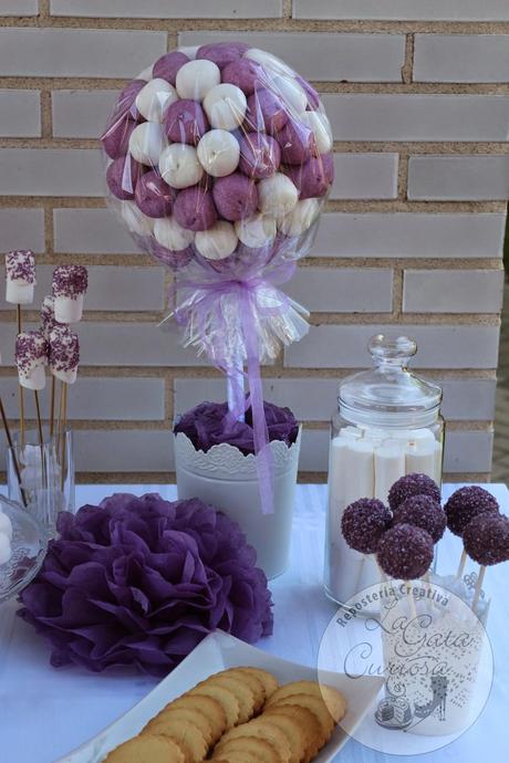 UNA, DOS, TRES MESAS DULCES EN UNA (MESA DULCE LILA) UNA, DOS, TRES MESAS DULCES EN UNA (MESA DULCE LILA)