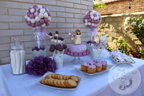 UNA, DOS, TRES MESAS DULCES EN UNA (MESA DULCE LILA) UNA, DOS, TRES MESAS DULCES EN UNA (MESA DULCE LILA)