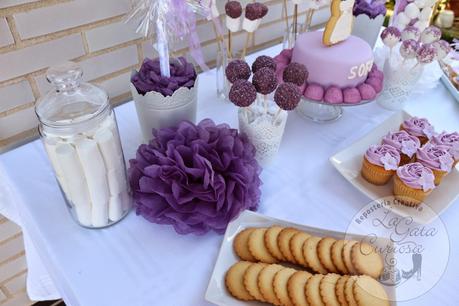 UNA, DOS, TRES MESAS DULCES EN UNA (MESA DULCE LILA) UNA, DOS, TRES MESAS DULCES EN UNA (MESA DULCE LILA)