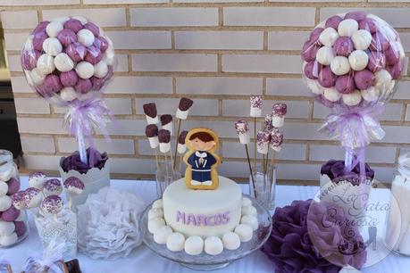 UNA, DOS, TRES MESAS DULCES EN UNA (MESA DULCE LILA) UNA, DOS, TRES MESAS DULCES EN UNA (MESA DULCE LILA)