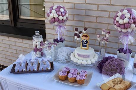 UNA, DOS, TRES MESAS DULCES EN UNA (MESA DULCE LILA) UNA, DOS, TRES MESAS DULCES EN UNA (MESA DULCE LILA)