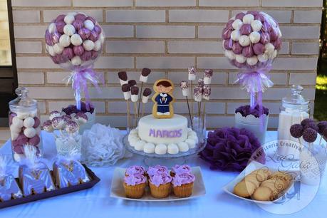 UNA, DOS, TRES MESAS DULCES EN UNA (MESA DULCE LILA) UNA, DOS, TRES MESAS DULCES EN UNA (MESA DULCE LILA)