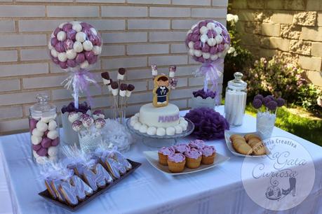 UNA, DOS, TRES MESAS DULCES EN UNA (MESA DULCE LILA) UNA, DOS, TRES MESAS DULCES EN UNA (MESA DULCE LILA)